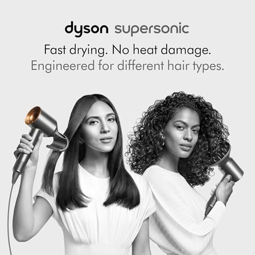Dyson Supersonic Hair Dryer in Nickel/Copper: Advanced Styling Tool for Salon-Quality Results