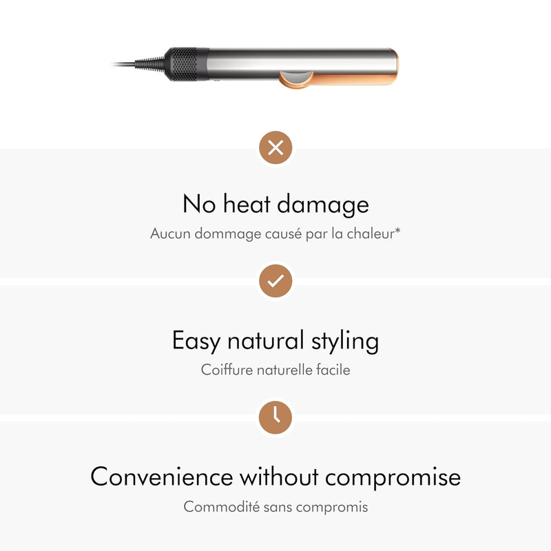 Dyson Airstrait Straightener - Nickel/Copper: Advanced Hair Styling Tool