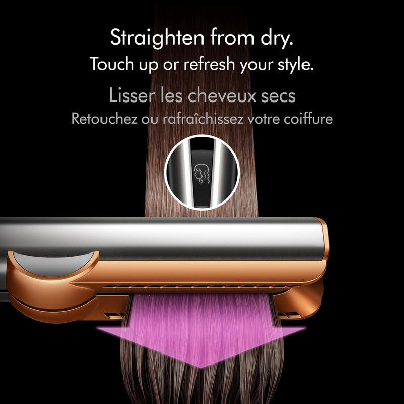 Dyson Airstrait Straightener - Nickel/Copper: Advanced Hair Styling Tool