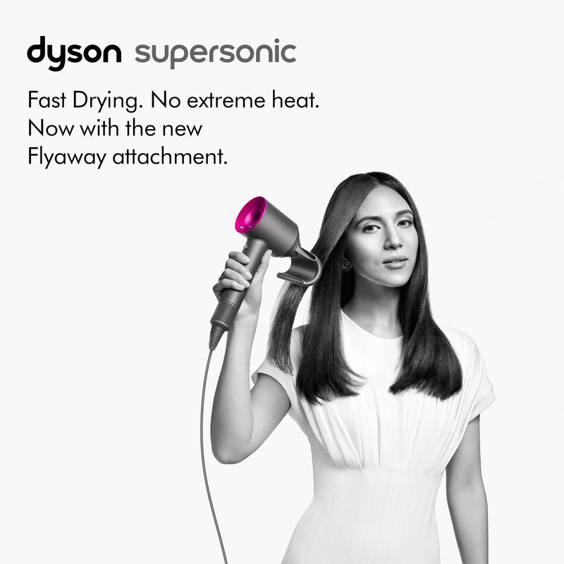 Dyson Supersonic Hair Dryer in White/Silver: Advanced Styling Tool for Professional Results